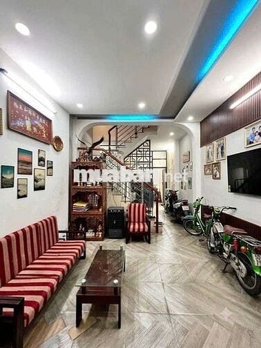 BÁN NHÀ ĐƯỜNG SỐ 6 BÌNH TÂN HẺM Ô TÔ THÔNG 48 m² CHỈ NHỈNH NHẸ 4T