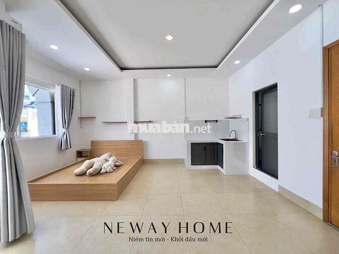 Cho thuê căn hộ Studio Ban công Q8 gần cầu chữ Y, cầu Nguyễn Văn Cừ