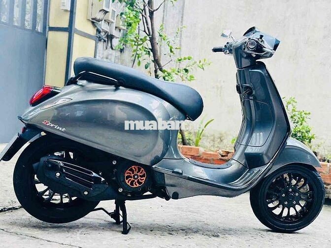 Piaggio Vespa Sprint 125cc ABS IGET Notte 2018 Xám