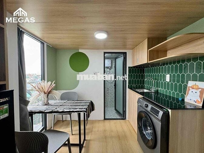 Cho thuê căn hộ dịch vụ Full nội thất - Thoáng mới keng100%