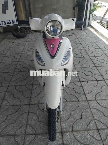 SYM Angela 110 Trắng Hồng 110cc