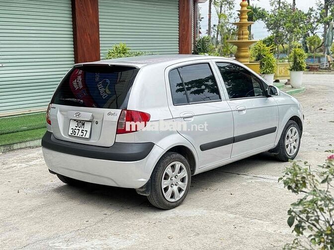 Hyundai Getz 2010 Số sàn Bạc