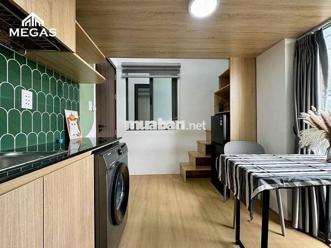 Cho thuê căn hộ dịch vụ Full nội thất - Thoáng mới keng100%