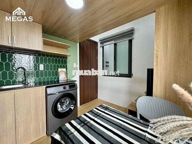 Cho thuê căn hộ dịch vụ Full nội thất - Thoáng mới keng100%