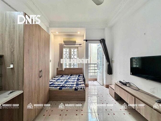 🏡Phòng trọ 30m2 đầy đủ nội thất ban công, cv Lê Văn Tám, chợ Tân Định
