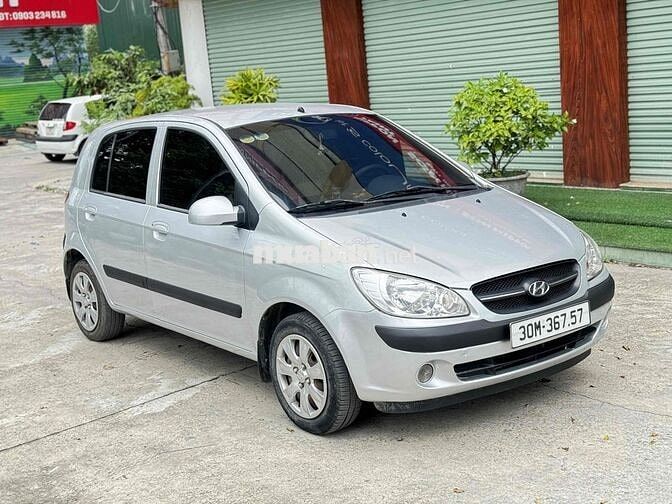 Hyundai Getz 2010 Số sàn Bạc