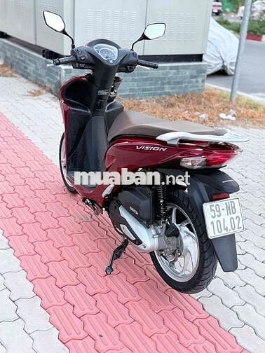 Honda Vision 2023 9943 km màu Đỏ