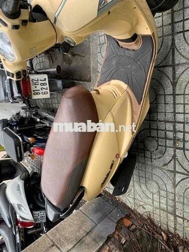 SYM Elizabeth Vàng kem Xăng điện tử êm ru