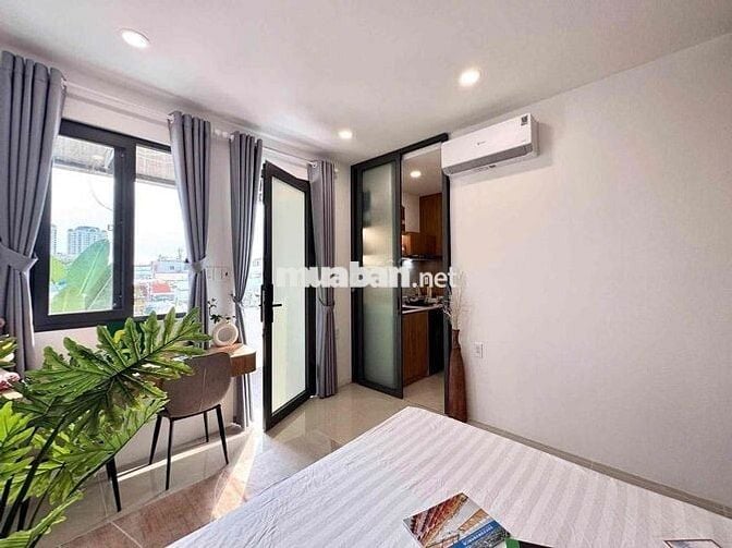 1 Phòng ngủ ban công + tách bếp, Full nội thất mới toanh, ở là mê.