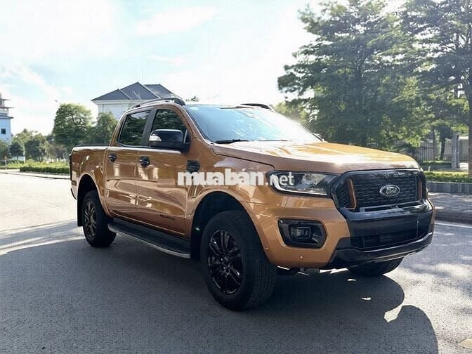 Ford Ranger Wildtrak 2.0L 4x4 AT 2021 Vàng đồng