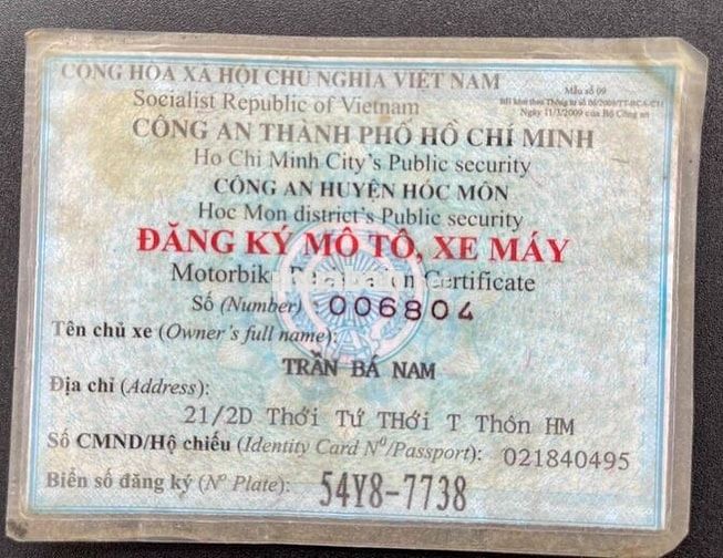 Bán xe Yamaha Nouvo 4, BSTP, Giấy tờ đầu đủ