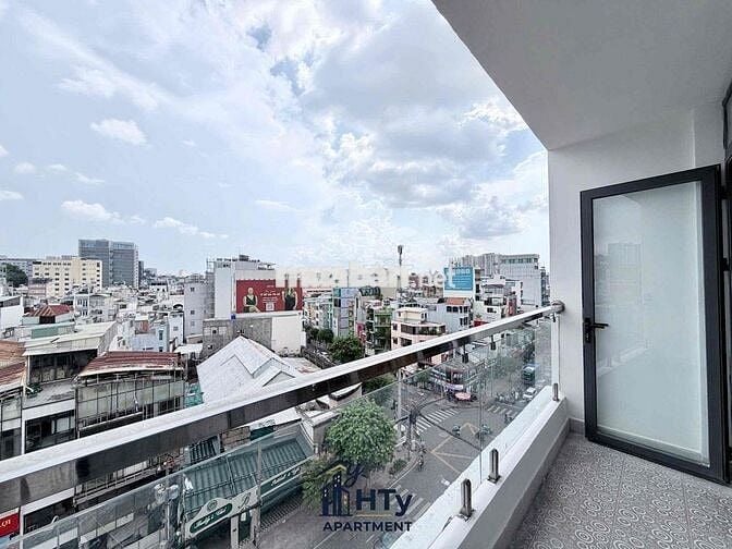 🔥Căn Hộ 2Ph Ngủ Full NT Mới 100% - Ban Công - Nằm Ngay Khu Trung Tâm