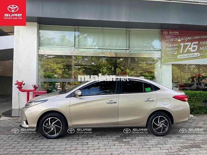 Toyota Vios G 2021 Tự động vàng cát CHÍNH HÃNG