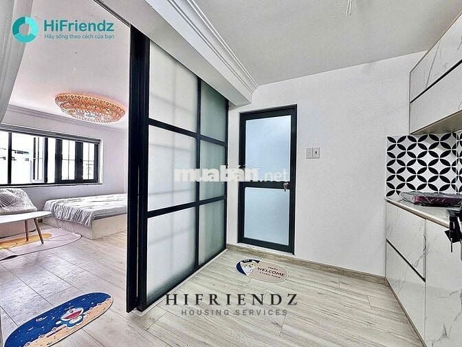 CĂN HỘ 1PN tách bếp cửa sổ - sạch sẽ | cách DHSG DHSP chỉ 5-7p đi xe