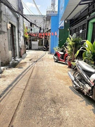 CĂN 1: BÁN NHÀ HẺM 2.8M TÂN HÒA ĐÔNG, P.14, Q.6, 3.6 TỶ.