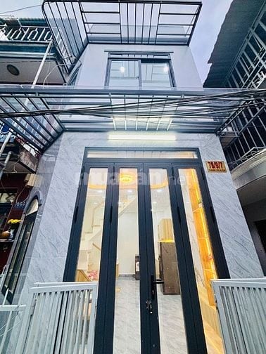 CĂN 1: BÁN NHÀ HẺM 2.8M TÂN HÒA ĐÔNG, P.14, Q.6, 3.6 TỶ.