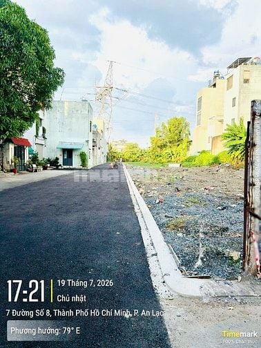Bán 2 nền đất liền nhau  khu dân cư Nam Long, Phường An Lạc, Bình Tân