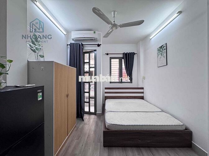Giá Tốt!! Cho Thuê Studio Balcon 22m2 Mới_Sạch Sẽ Ngay P Bàn Cờ Q3