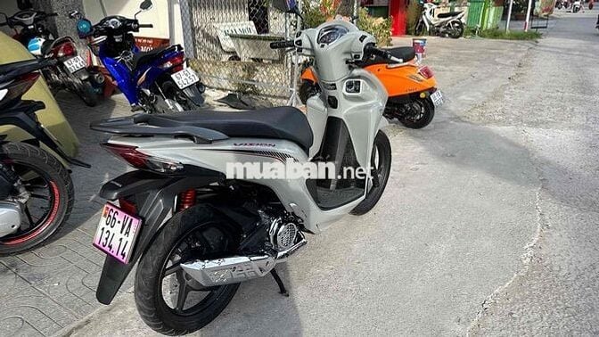 Honda Vision 2024 Xám xi măng ( hỗ trợ góp )