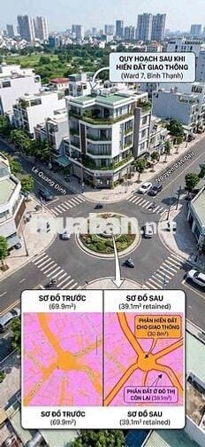 Bán nhà MT Nguyễn Văn Đậu, tương lai ra góc 2MT