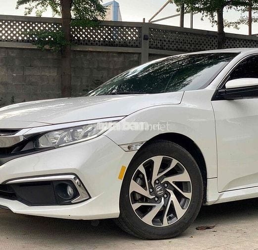 Honda Civic E CVT 2019 Trắng Tự động