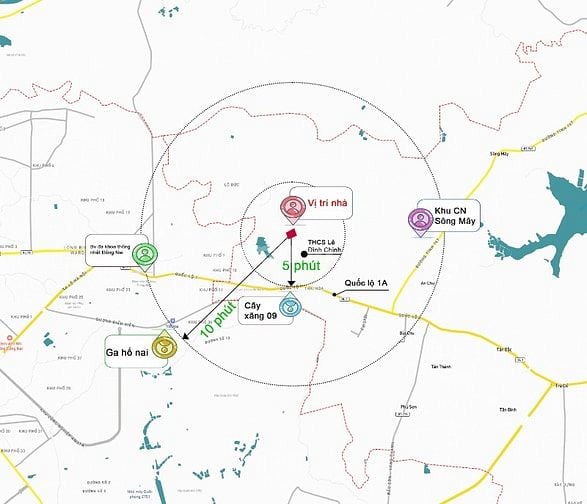 CHÍNH CHỦ BÁN NHÀ MỚI XÂY HỐ NAI 3 (91M2 NỞ HẬU 6.9M) - SÂN ĐẬU Ô TÔ, 