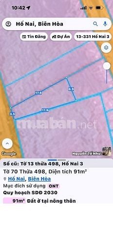 CHÍNH CHỦ BÁN NHÀ MỚI XÂY HỐ NAI 3 (91M2 NỞ HẬU 6.9M) - SÂN ĐẬU Ô TÔ, 