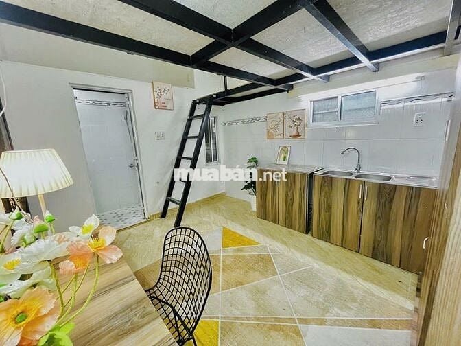 PHÒNG TRỌ GÁC XẾP ĐẦY ĐỦ NỘI THẤT 