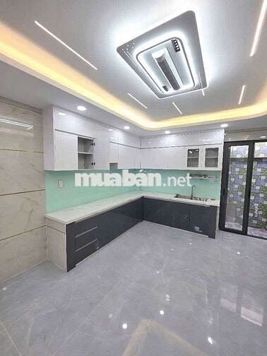 158/7 dạ nam hẻm xe hơi.dt.4x17m 2 lầu 4 PN 4 máy lạnh 