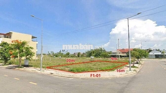 BÁN GẤP LÔ GÓC 3 MẶT TIỀN KHU DÂN CƯ AN ĐIỀN PHÁT