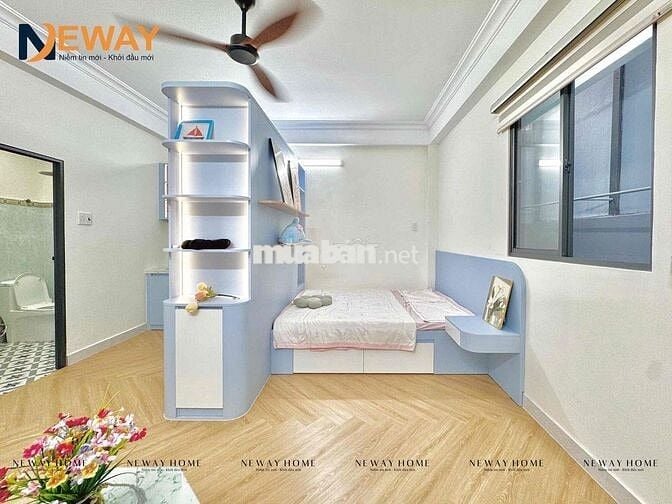 STUDIO SÂN SAU - FULL NỘI THẤT - Nhà mới 100% - TRỐNG SẲN