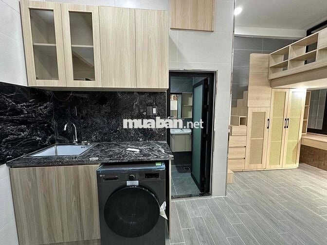 Duplex máy giặt riêng đi bộ qua Huflit gần UEH Bách Khoa, Hoa sen