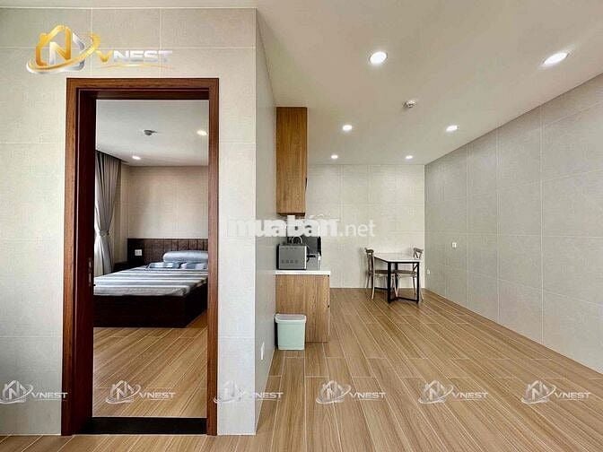 🏡CĂN HỘ 1PN BAN CÔNG - GẦN CHỢ BÀ CHIỂU - FULL NỘI THẤT - THANG MÁY