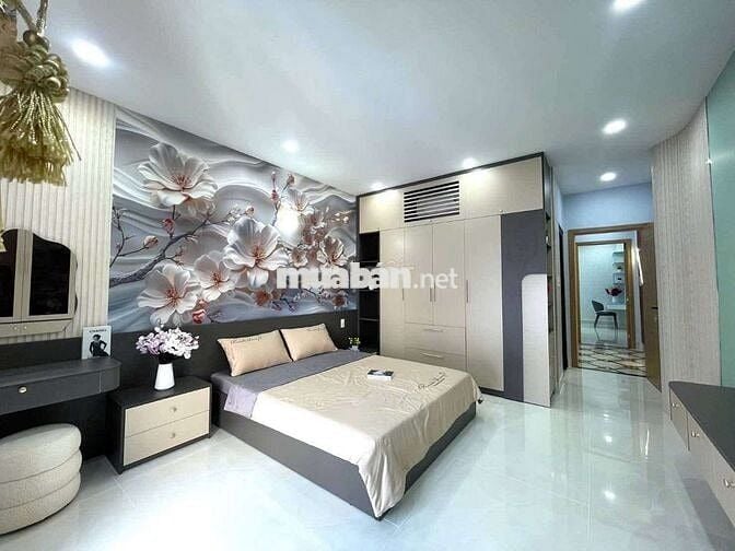 30/5 mai văn vĩnh hẻm xe hơi.dt.4x17m 2 lầu 2 phòng ngủ 