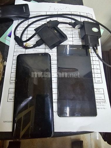 Bán 2 xác điện thoại samsung s8 plus và Sony Z3
