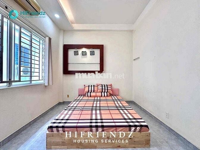 Cho thuê phòng bancol diện tích rộng đầy đủ nội thất gần ueh cso B, N