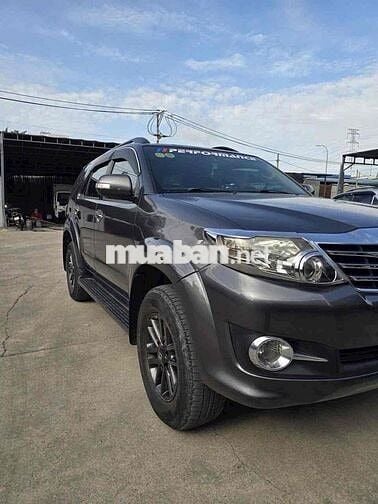 Toyota Fortuner 2016 Xám Số tự động 1cầu