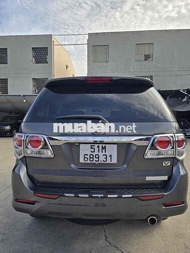 Toyota Fortuner 2016 Xám Số tự động 1cầu