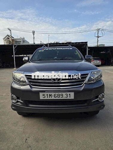 Toyota Fortuner 2016 Xám Số tự động 1cầu