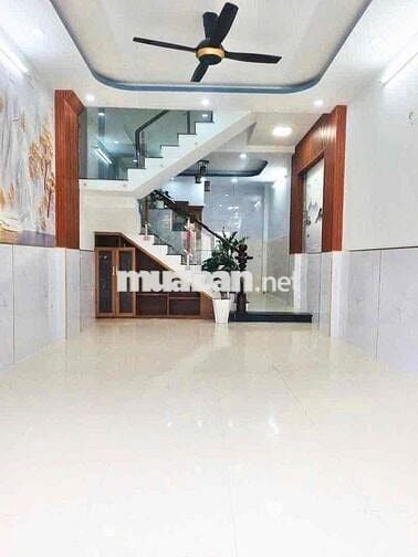 Hẻm 6m Tân Hương, 3 Lầu, 4 x 16m, 4 Phòng Ngủ, 4 wc, sân Thượng