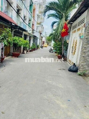 Hẻm 6m Tân Hương, 3 Lầu, 4 x 16m, 4 Phòng Ngủ, 4 wc, sân Thượng