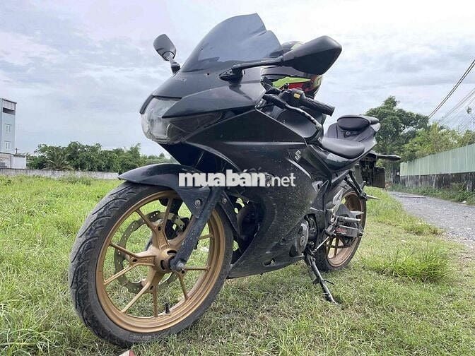 Suzuki GSX 150 Đen đã sàn cục máy Satria
