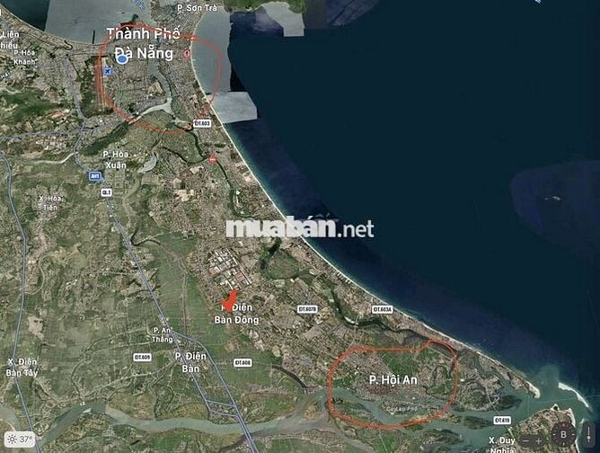 Bán đất ngay ngã tư chợ Điện Nam Trung