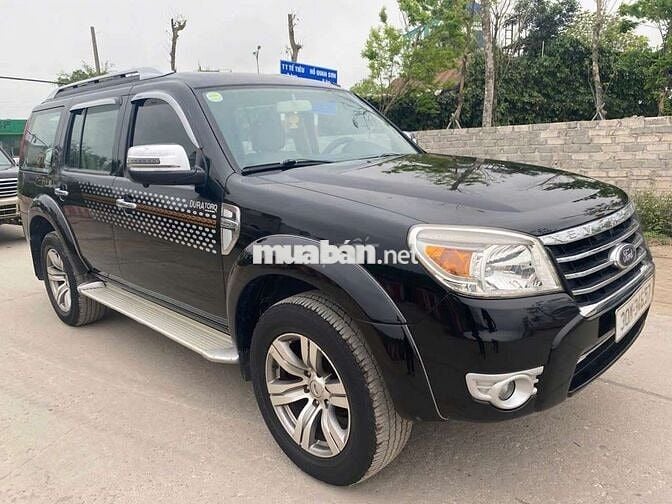 Ford Everest 2013 Số tự động Đen