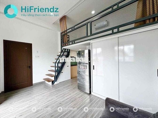 PHÒNG ĐẸP GIÁ RẺ GÁC CAO BAN CÔNG THOÁNG MỚI 99% GẦN UEF, HIU, Q1