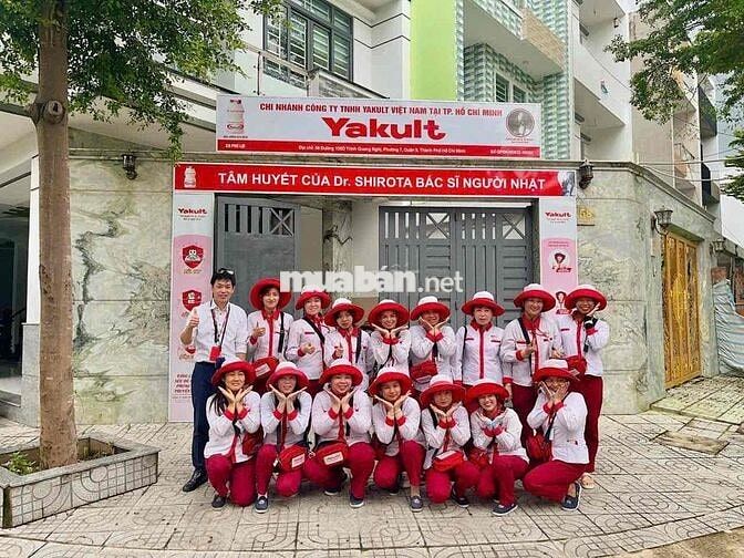 Tuyển Dụng 5 Nữ Bán Hàng Yakult Quận 8