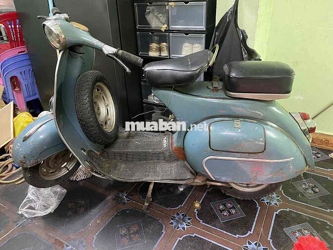 Piaggio Vespa cổ Xanh còn chạy tốt