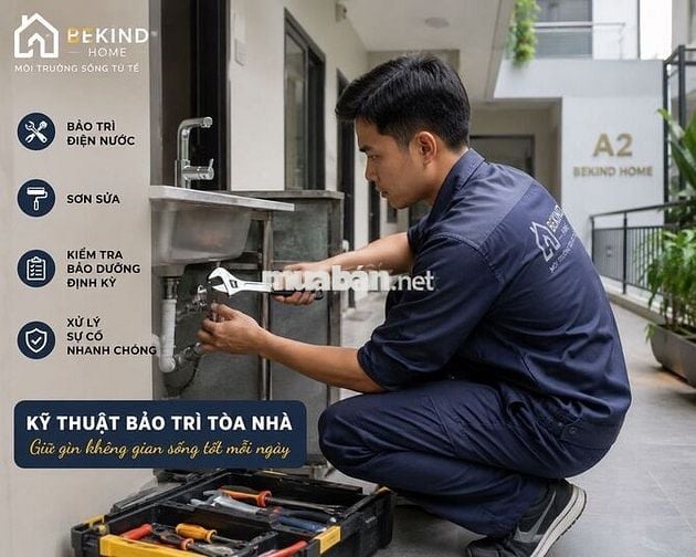 🔧 BK HOMES TUYỂN DỤNG KỸ THUẬT BẢO TRÌ TÒA NHÀ