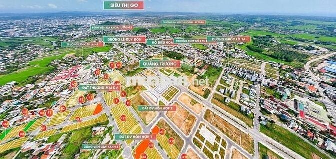 Đất An Điền Phát Tư Nghĩa-Mặt tiền Bích Khê-đối diện Quảng Trường