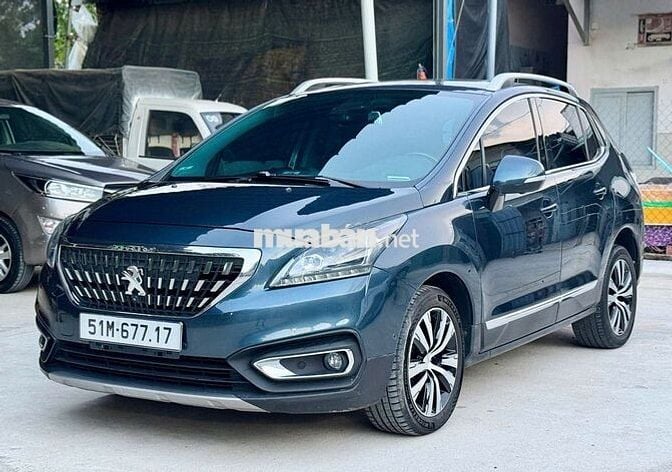 Peugeot 3008 1.6 Turbo 2018 Xanh Ánh Tím quá đẹp